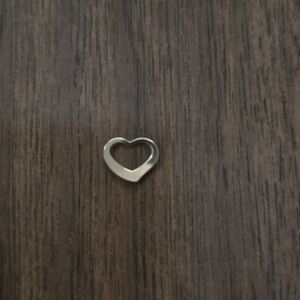 Delicate 14k g.f. heart charm pendant